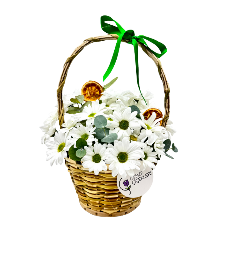 White Pure Papatya Sepeti