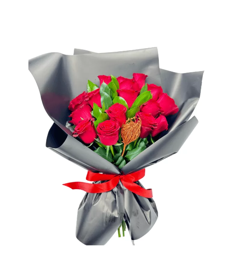 Premium 17 Kırmızı Gül Buketi