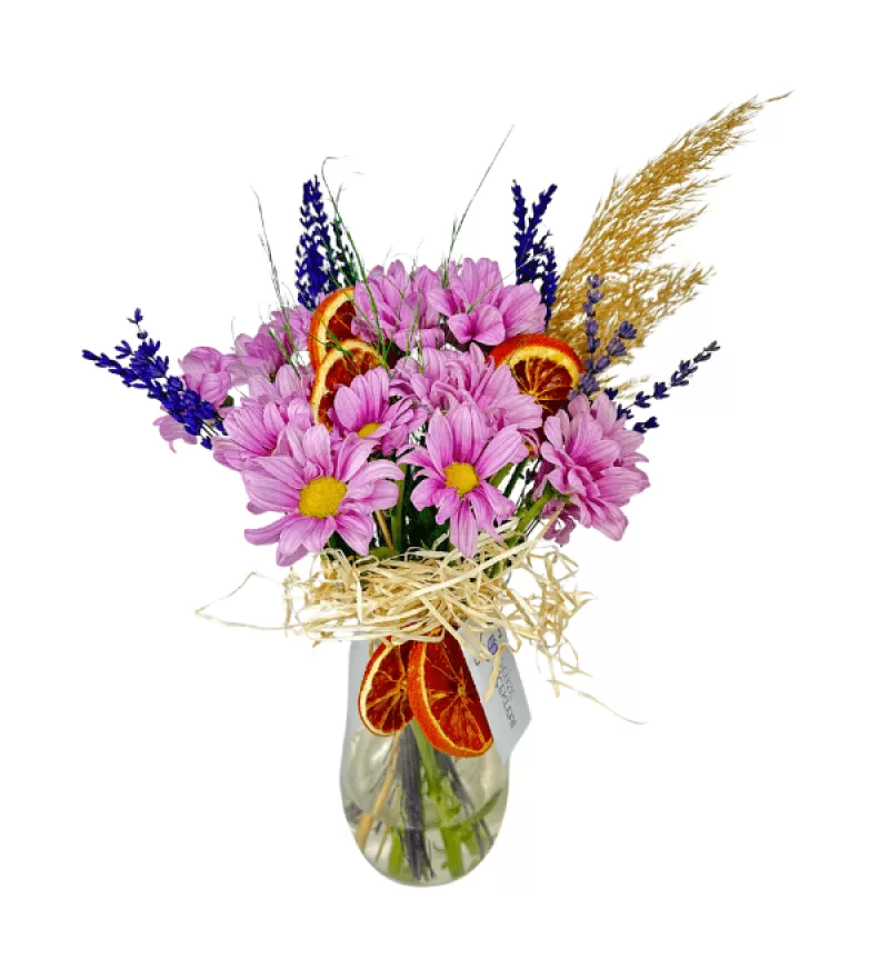 Pinkie Vazoda Pembe Papatyalar